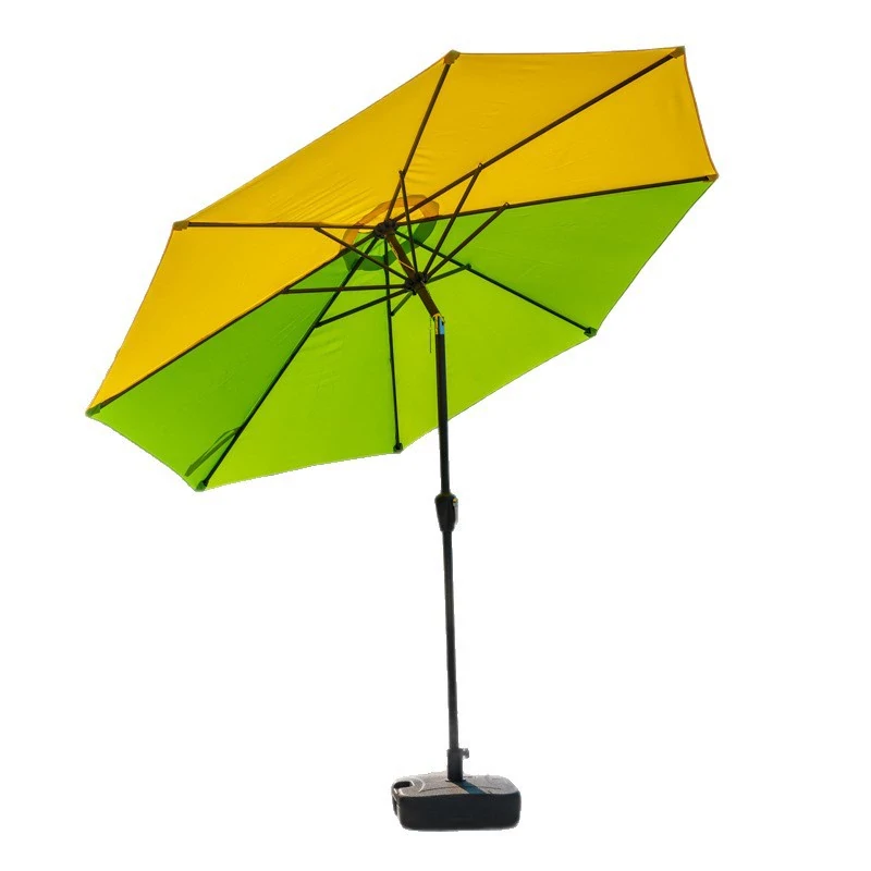 Beach Umbrella Center Pole Colorful Rainbow 402