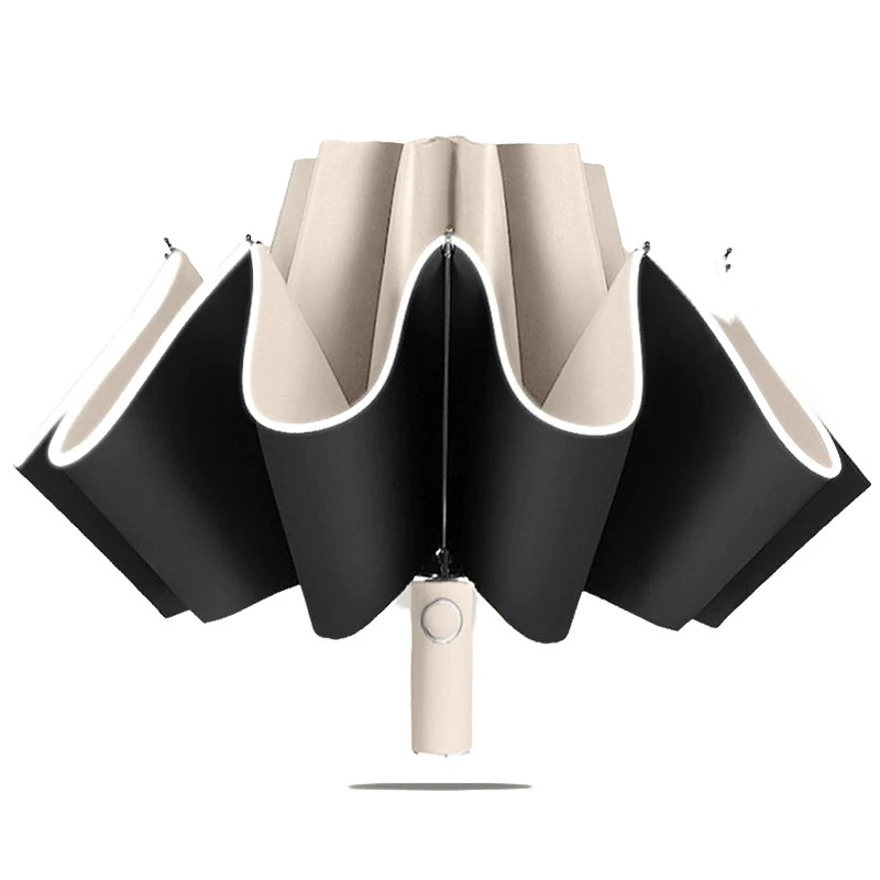 Folding Umbrella Auto UV Inverted Heavy Duty 986