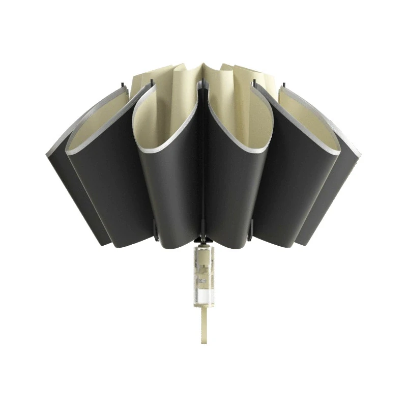 Folding Umbrella Auto UV Inverted Safety 095