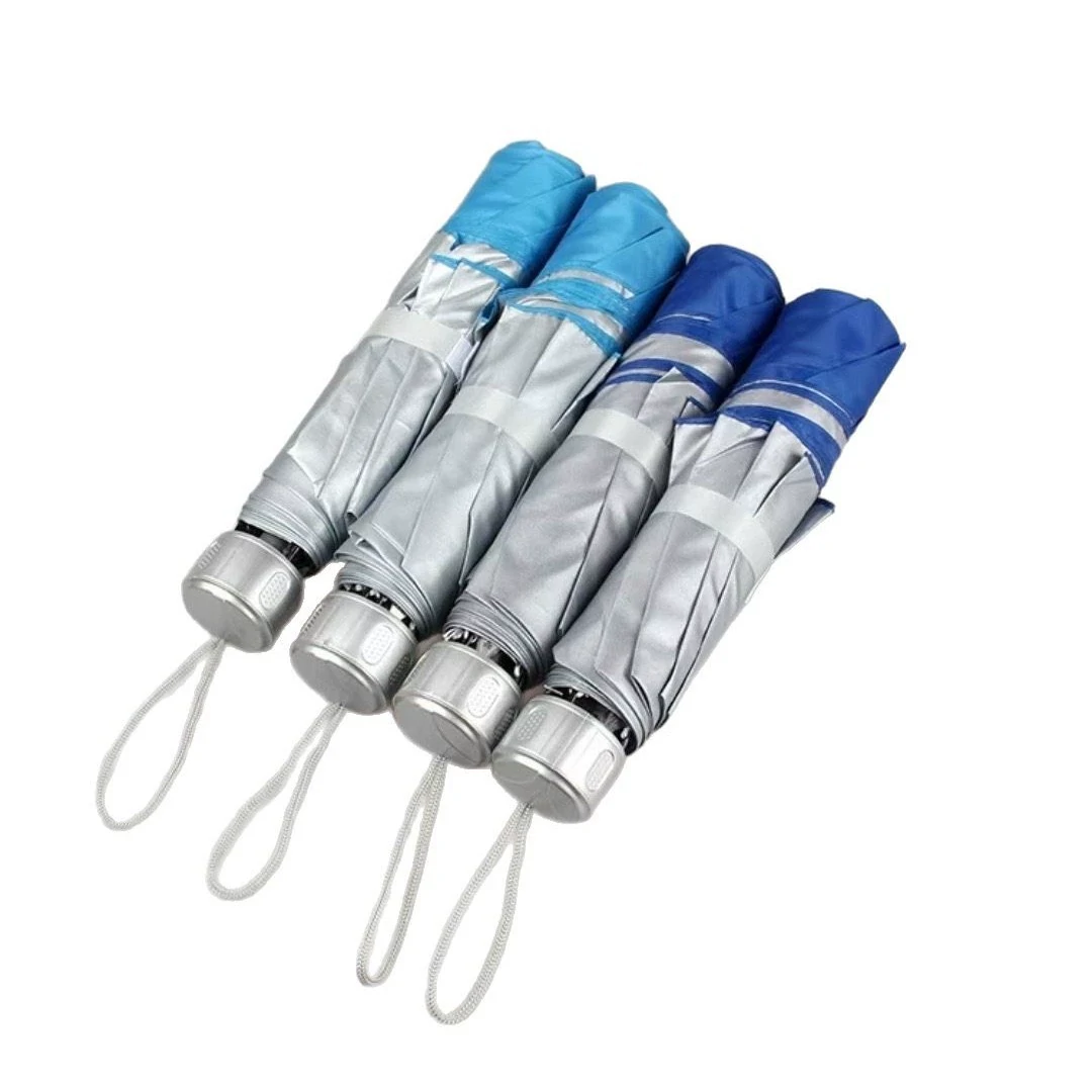 Folding Umbrella UV 7 Rib Inverted Custom Logo 628