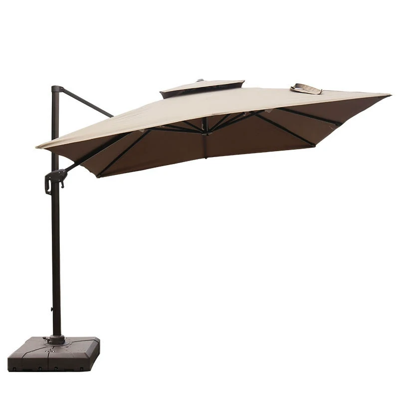 Garden Umbrella Roman Beach Custom Logo 334