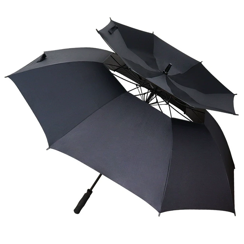 Golf Umbrella 30 Inch Double Layer Auto Heavy Duty Custom Logo 815