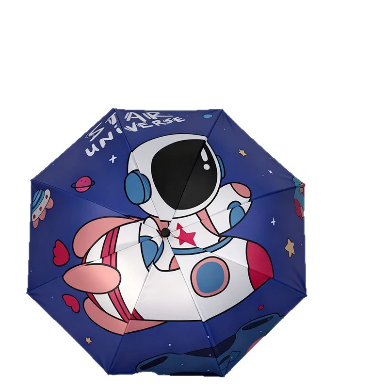 Kids Folding Umbrella UV Cartoon 205