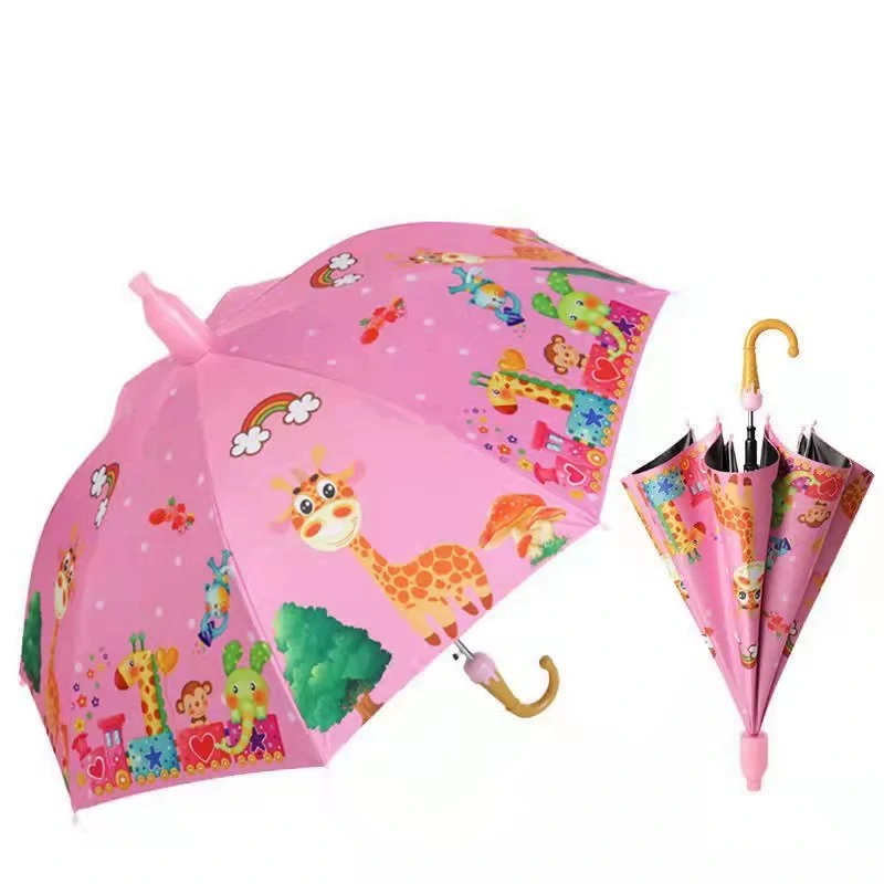 Kids Umbrella Auto Cartoon Custom Logo 029
