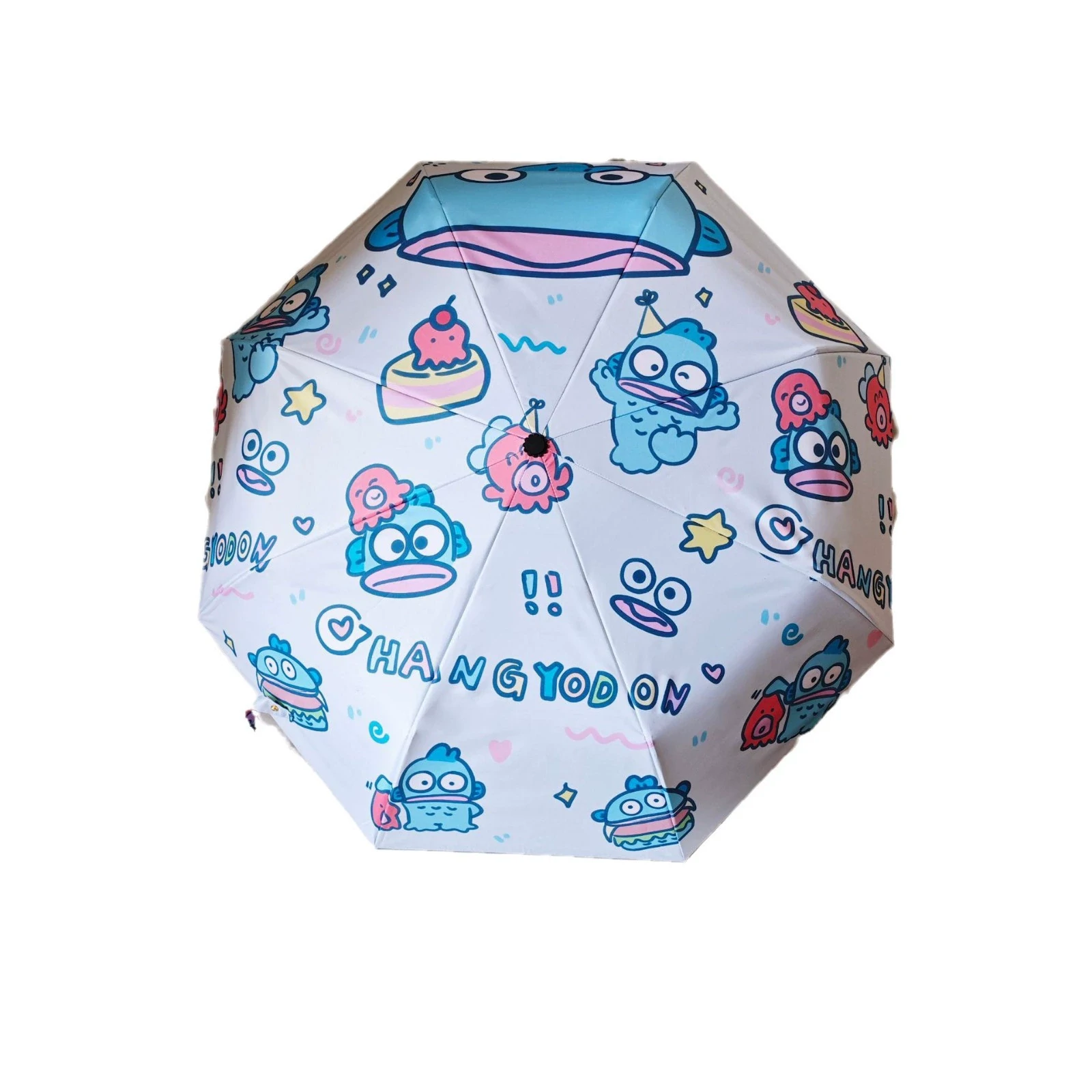 Kids Umbrella Auto UV Cartoon 636