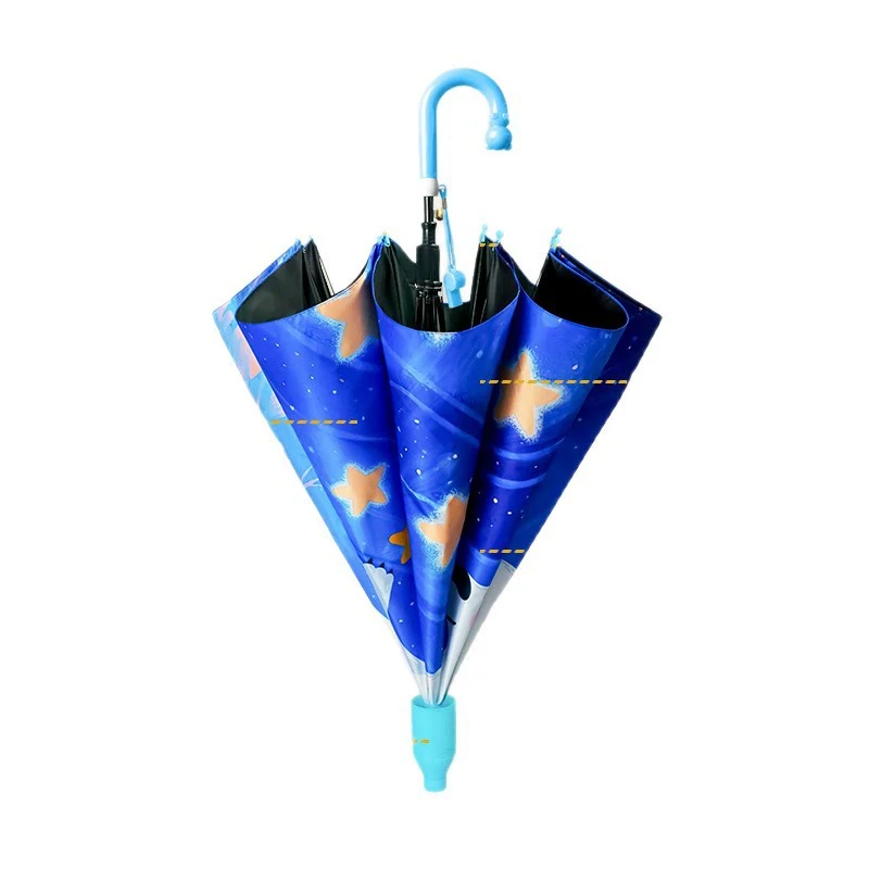 Kids Umbrella Auto UV Cartoon Custom Logo 353