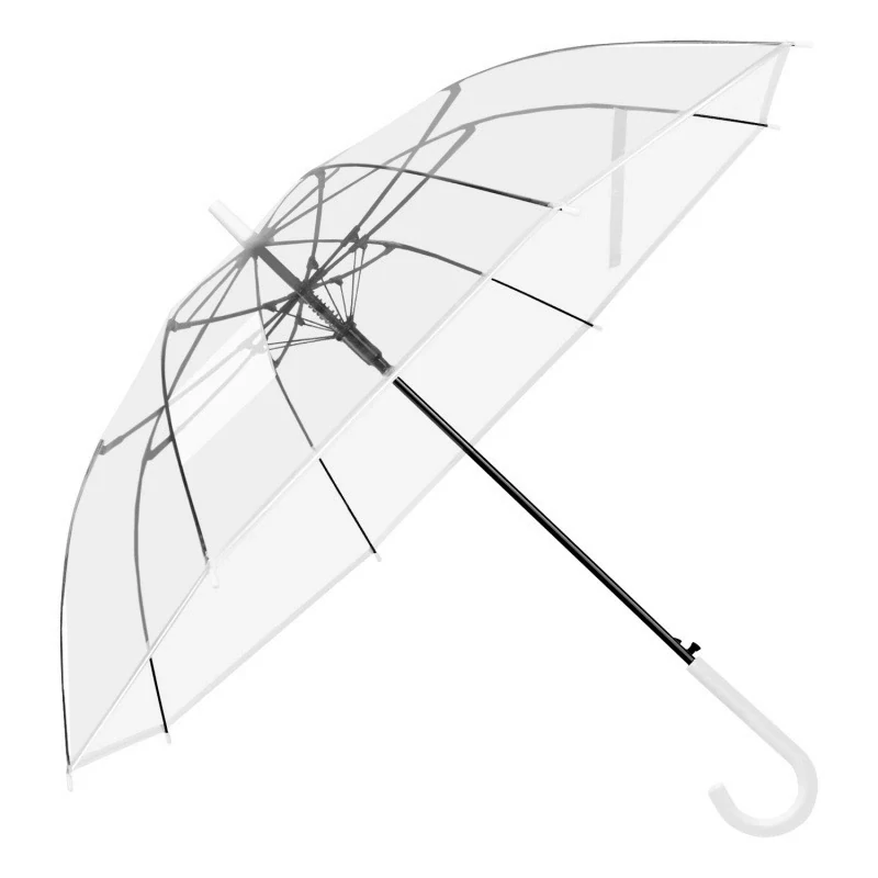 Straight Umbrella Auto Clear Custom Logo 383