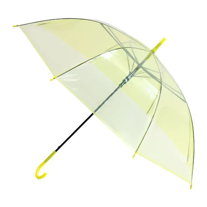 Straight Umbrella Clear Auto 042
