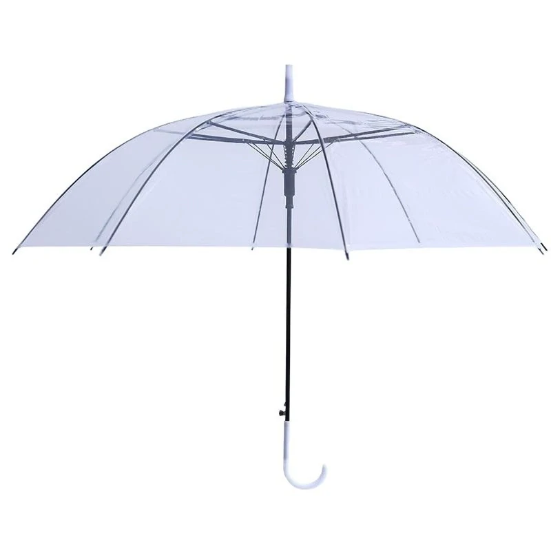 Straight Umbrella Clear Color Coated 288