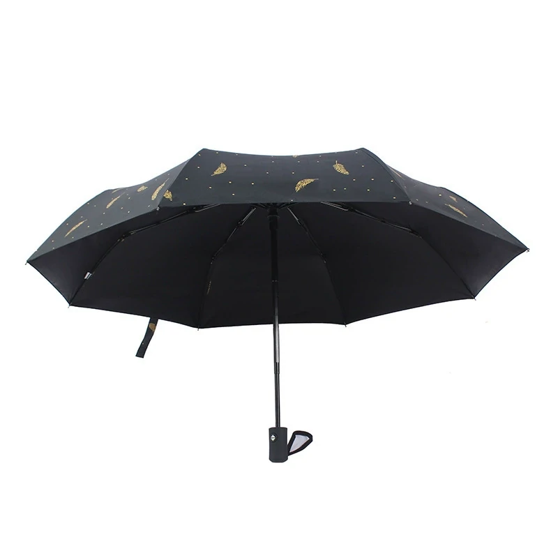Folding Umbrella 3-Fold UV Auto Custom-Logo 1125